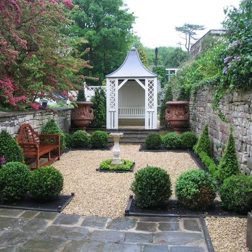 庭院景观设计参考原则动感年轻人都喜欢的现代欧式花园