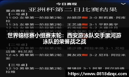 世界锦标赛小组赛末轮：西安游泳队交手漯河游泳队的荣誉战之战